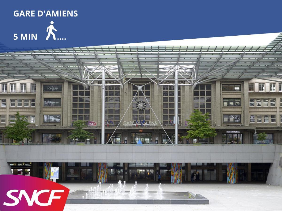 Spa Sous Les Etoiles - Cinema - Netflix - Parking - Gare Amiens Exteriér fotografie